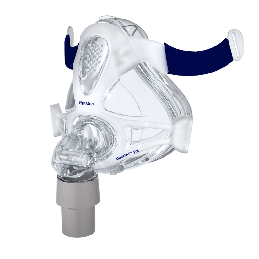 ResMed Quattro FX Full Face CPAP Mask Complete System | Aeroflow Sleep